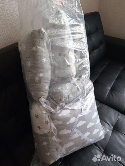 Бортики подушки в детскую кроватку