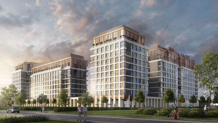 3-к. квартира, 92 м², 2/10 эт.