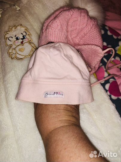 Шапочка для девочки р42-44