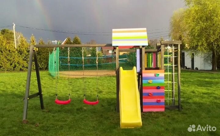 Детская площадка без заноз