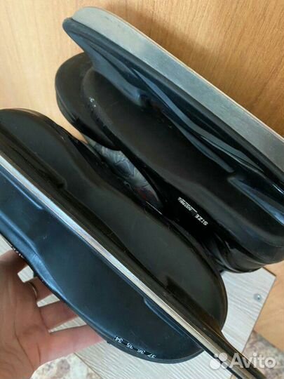 Коньки детские раздвижные (34-37р)