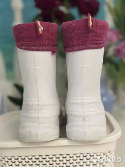 Детские резиновые сапоги 25 размер