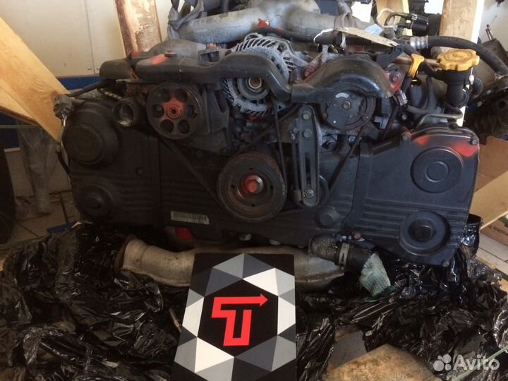 Контрактный Двигатель EJ204 Subaru Электронный др