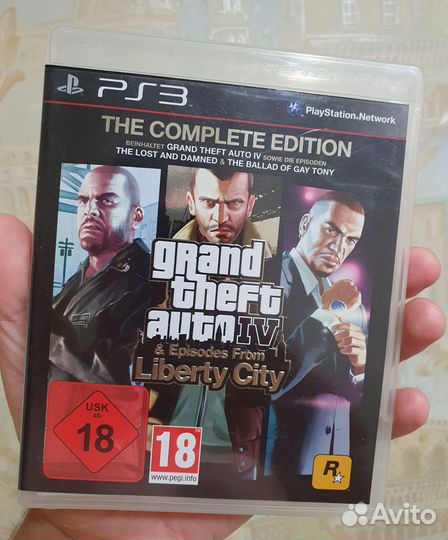 PS3 GTA The Complete Edition. Лицензия
