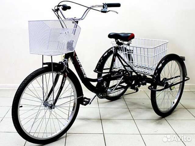 Трехколесный велосипед для взрослых 26х