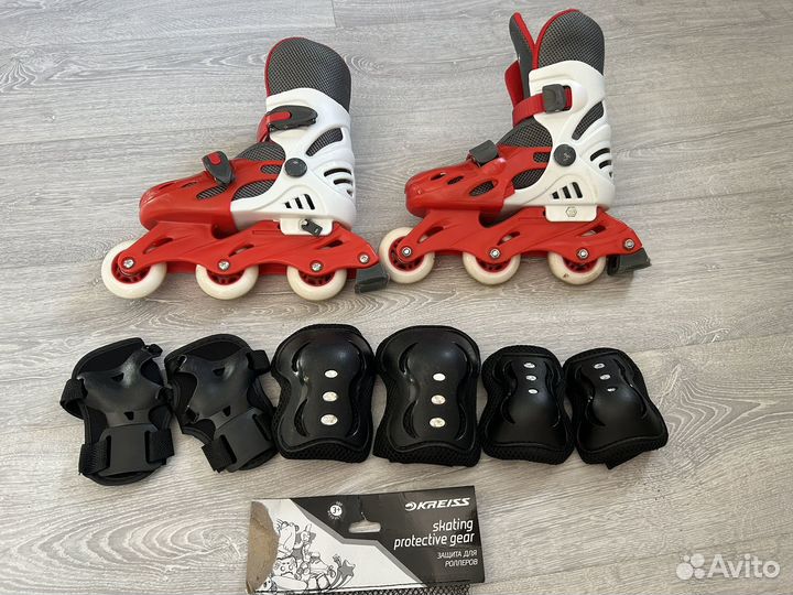 Ролики детские размер 31-34