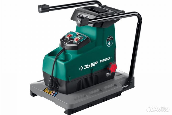 Электрический садовый измельчитель Зубр 2800 Вт