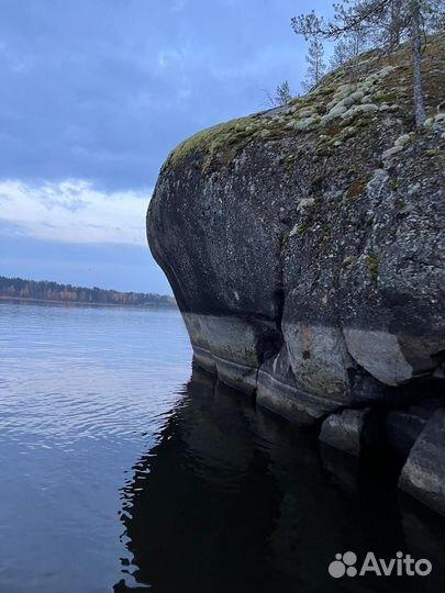 Экскурсия на катере шхеры Ладоги