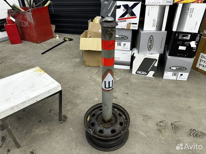 Стойка ограничитель ограждение бу диск колесо