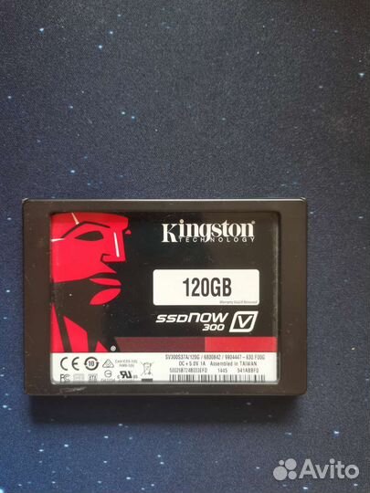 Ssd диск 2.5 Kingston SV300S37A/120 Gb