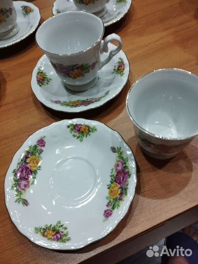 Чайно кофейный сервиз