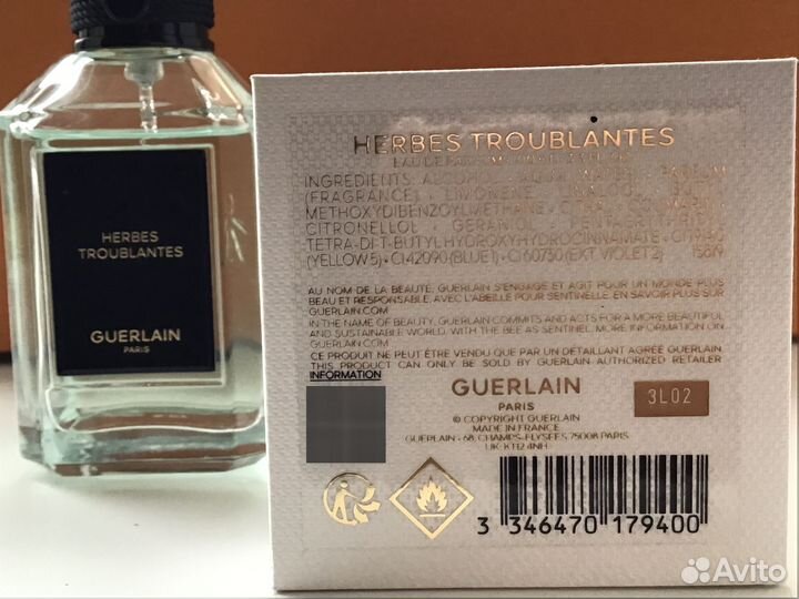 Парфюм Герлен Guerlain Herbes Troublantes