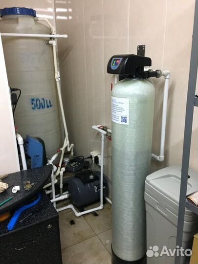 Фильтр для воды из скважины. Умягчение воды