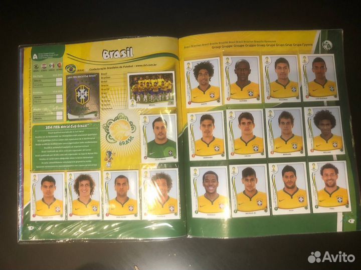 Сет+Альбом Panini Чемпионат мира 2014 в Бразилии