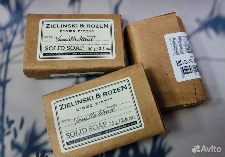 Мыло твердое Zielinski&rozen оригинальное 100г