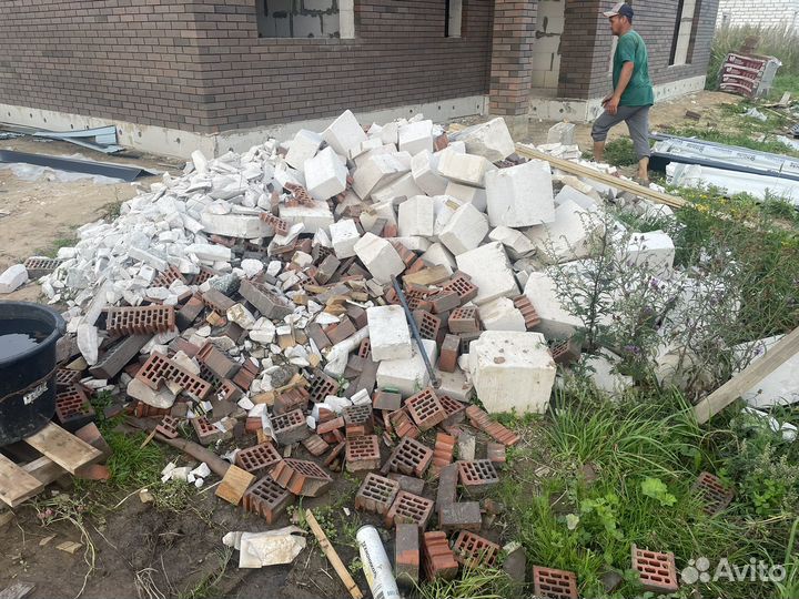 Бой пеноблока