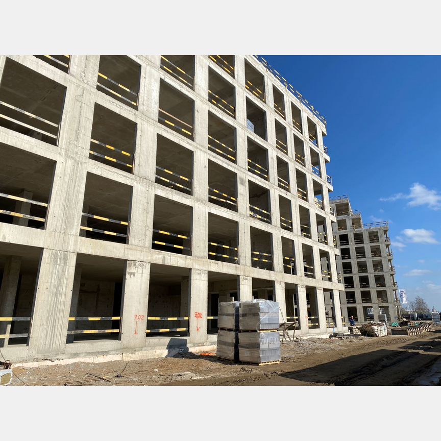 2-к. апартаменты, 58,1 м², 7/8 эт.