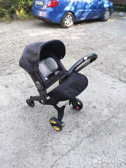 Коляска-автокресло Foo foo 4-в-1 черный foo-foo