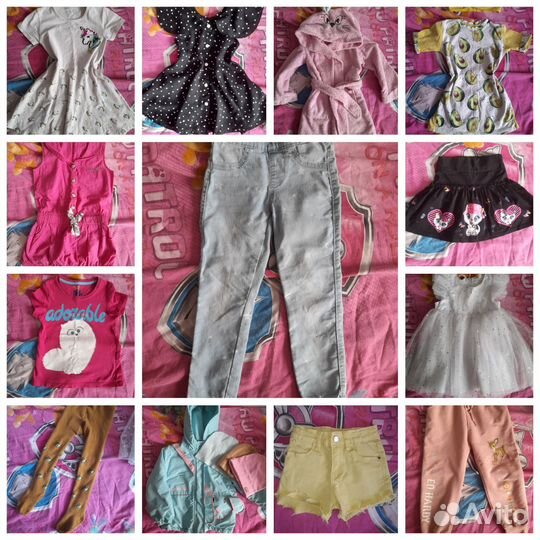 Одежда и обувь пакетом на девочки