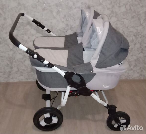 Коляска для двойни или погодок Fenixs