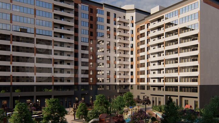 1-к. квартира, 41,9 м², 10/12 эт.