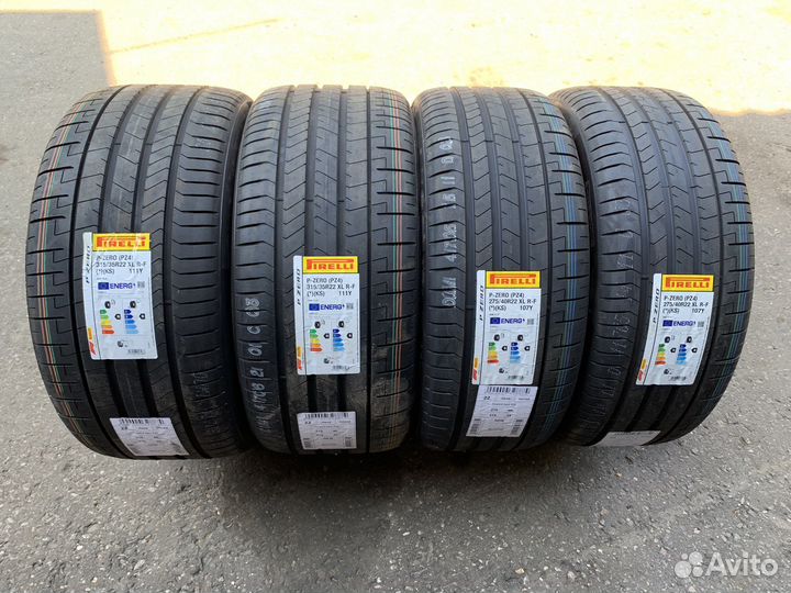 Pirelli P Zero PZ4 275/40 R22 и 315/35 R22