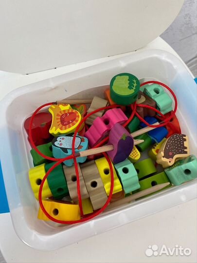 Развивающие деревянные игрушки