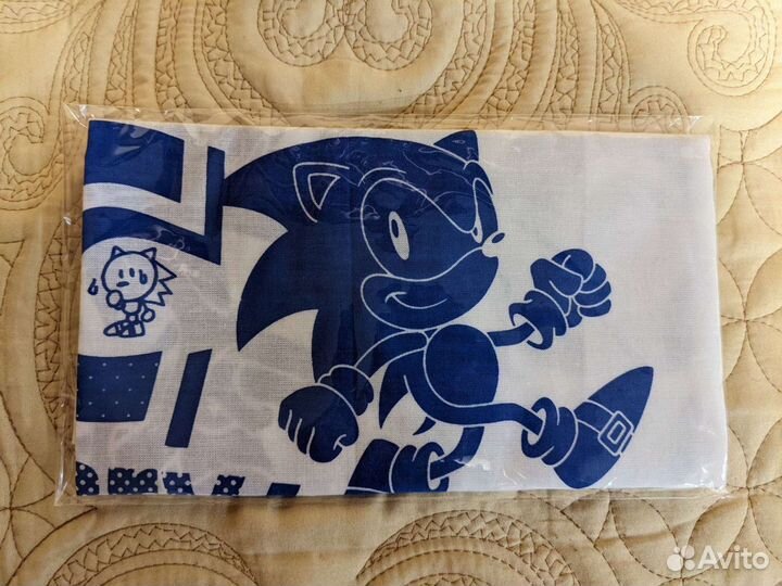 Sonic 20th Anniversary Crystal Cube + полотенце