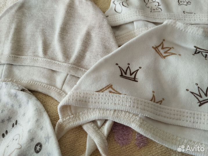 Чепчики шапочки