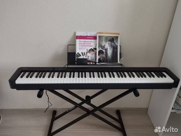 Цифровое пианино casio CDP-S110, стойка в подарок