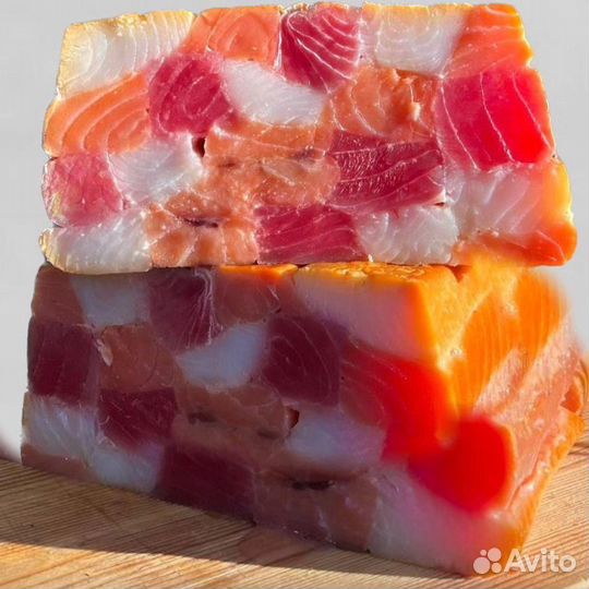 Рыбные рулеты,Тунец,Марли,Семга,Палтус