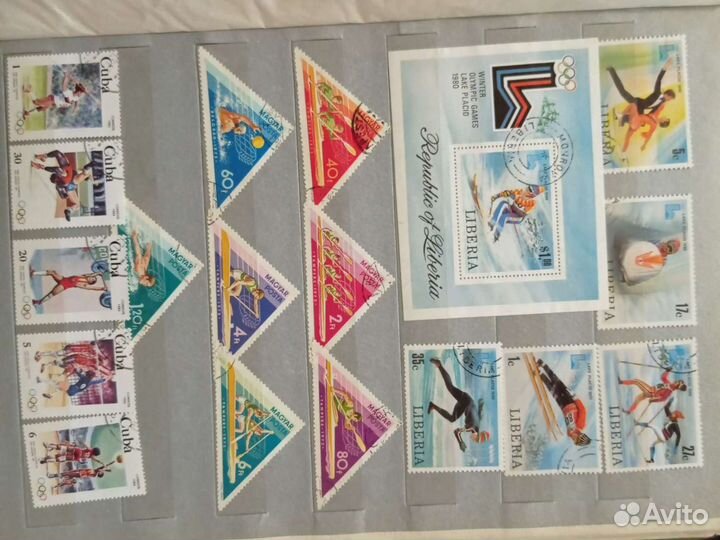 Почтовые марки СССР и другие страны