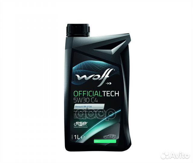 Wolf officialtech 5W30 C4 Масло моторное синт