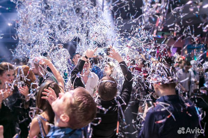 Продажа + Аренда пушки для бумажного шоу с бумагой