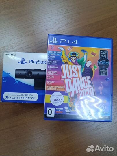 Камера PlayStation 4 v2 + игра Just Dance 2020