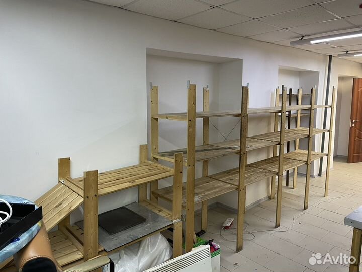 Стеллаж деревянный IKEA