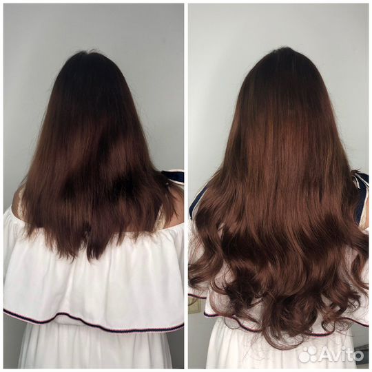 Наращивание волос на косички (волосы включены)