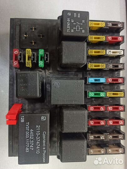 Блок предохранителей ваз 2110