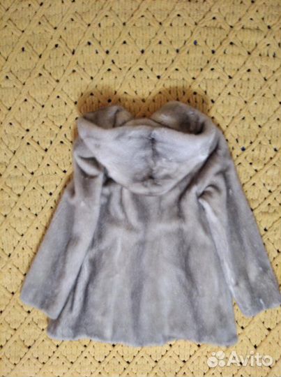 Шуба из норки бу