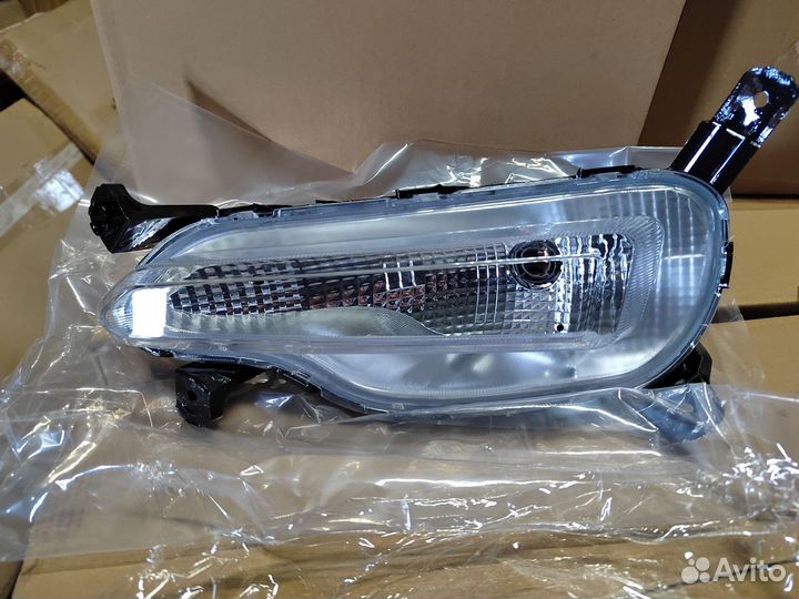 Противотуманные фары Хендай Солярис 17-20 лев/пр