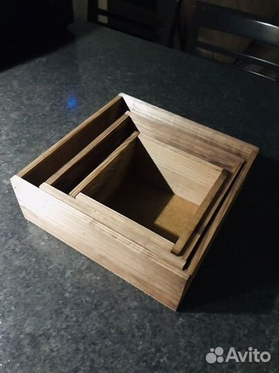 Подарочные коробки деревянные