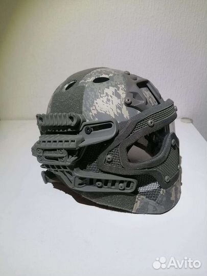 Накидка мох. Сап кошка. Шлем тактический.Новые