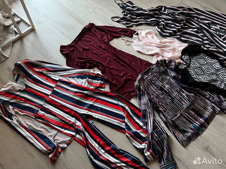 8 шт Пакет женской одежды S / вещи пакетом / 6 шт