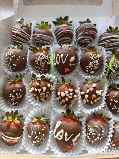 Клубника в шоколаде