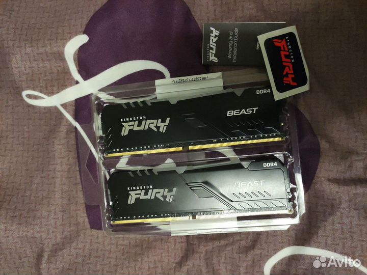 Kingston Fury Beast Black RGB DDR4 3200