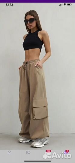 Новые брюки карго р. 46-48