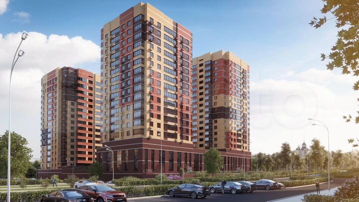 2-к. квартира, 98,3 м², 4/15 эт.