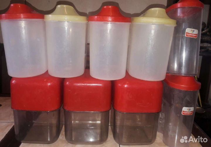 Красивые жестяные банки Винтаж СССР