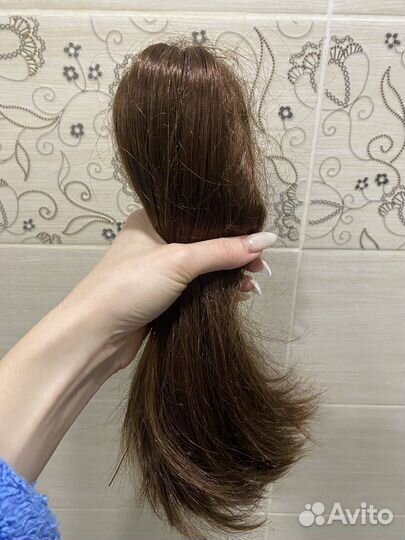 Хвост шиньон на крабе