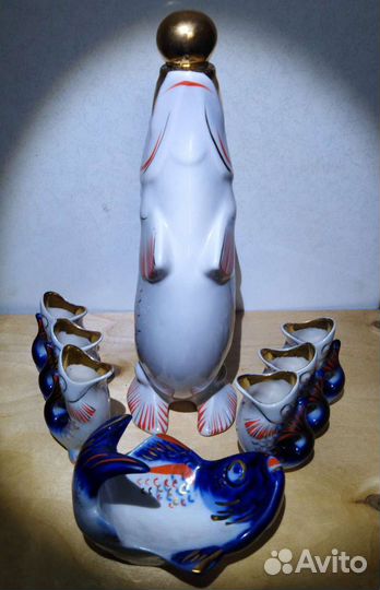 Сервиз Рыбки СССР